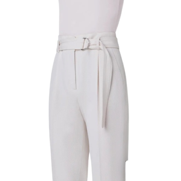 Akris Punto Fred Virgin Wool Gabardine Tapered High Waist Ankle Pants NWOT - Picture 14 of 14